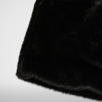 THREE RIDING SKULL FUR COAT