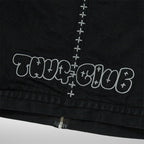 Thug Club X Stitch Eisenhower Jacket in black, view 7 of 10