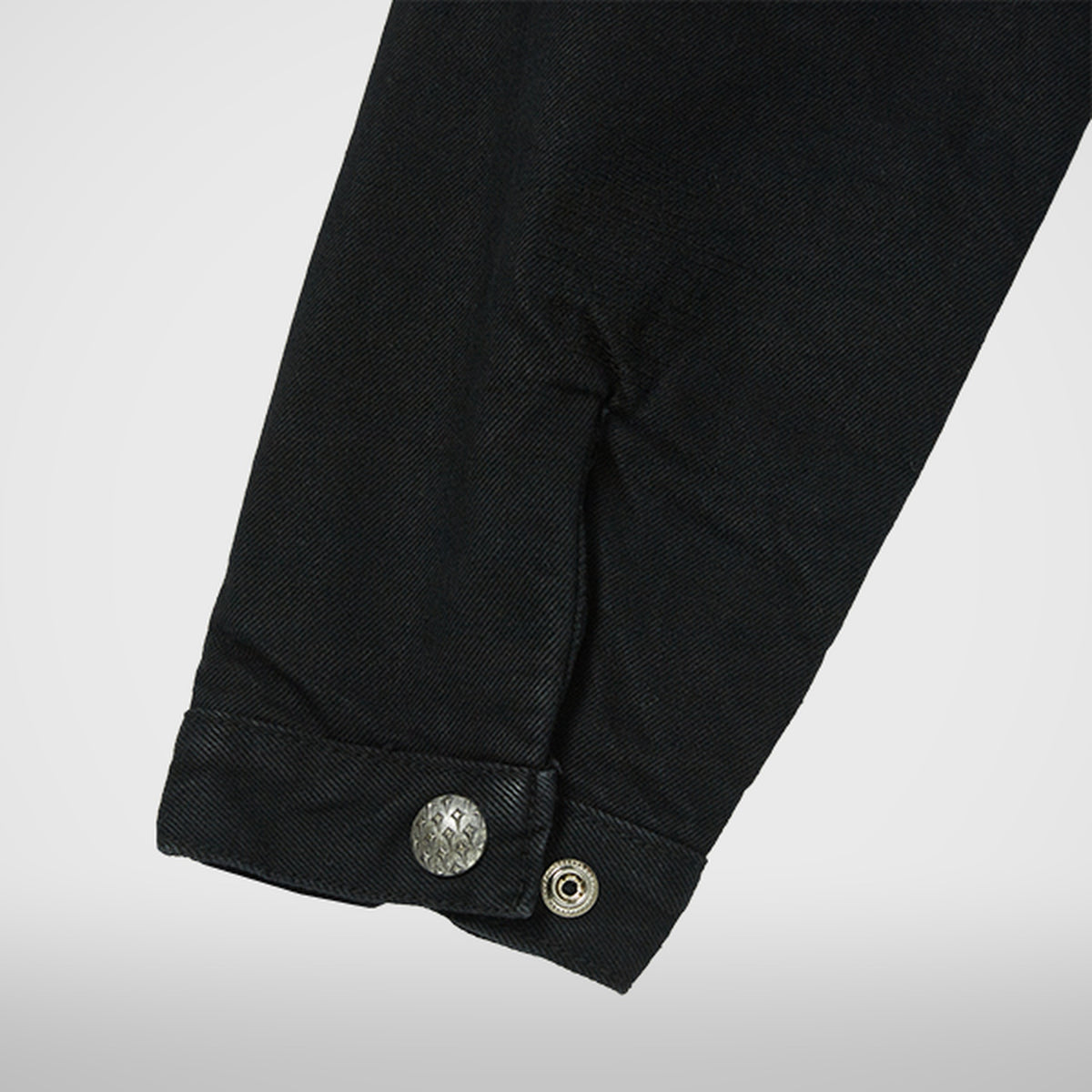 Thug Club X Stitch Eisenhower Jacket in black, view 9 of 10