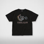 Thug Club Dragon Chopper T-Shirt in black