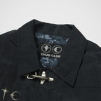Thug Club Scarred Bio Soldier Jacket in black, view 2 of 7