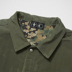 Thug Club Scarred Officer Shirt in khaki, view 3 of 7
