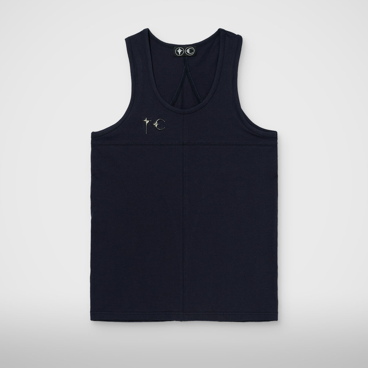 Thug Club TC Tank Top in navy, front view