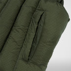 Thug Club War Life Down Vest in khaki, view 7 of 8