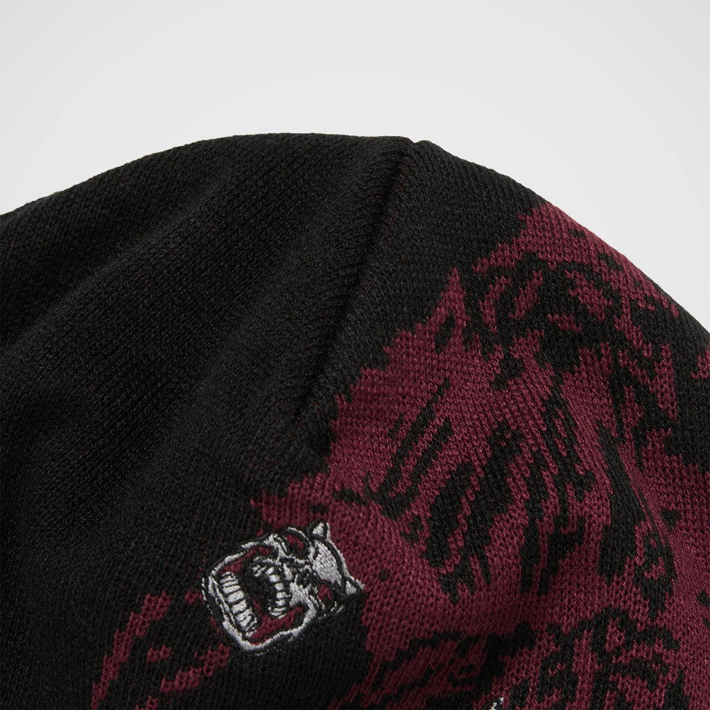 Thug Club TC Bone Cross Beanie in black, view 5 of 5