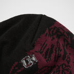 Thug Club TC Bone Cross Beanie in black, view 5 of 5