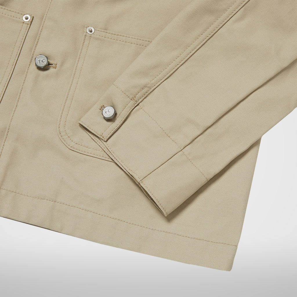 Thug Club Workman Jacket in beige, view 4 of 5
