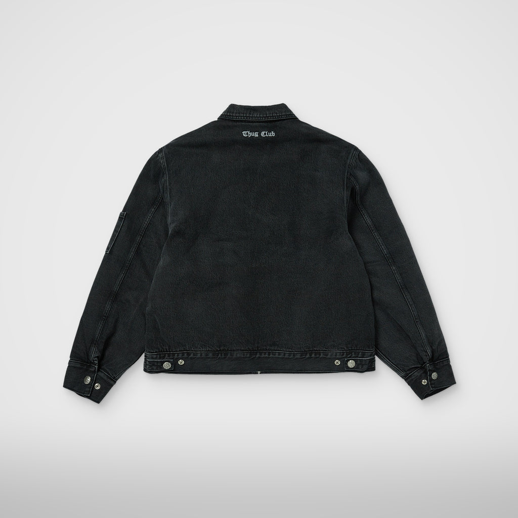 Thug Club TC Eisenhower Jacket in black, view 2 of 9