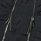 Thug Club Scarred Double Flying Bio Jacket in black, view 4 of 5