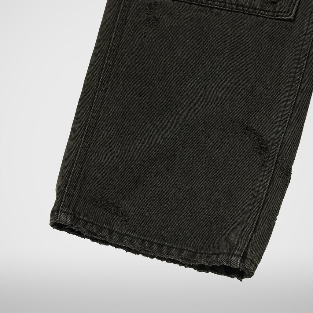 Thug Club Studed Knee Carpenter Pants in black, view 5 of 7