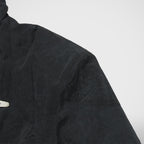 Thug Club Scarred Bio Soldier Trench Coat in black, view 6 of 8