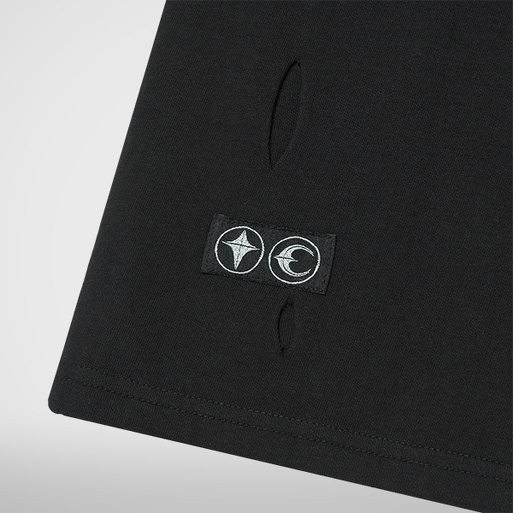 Thug Club Cross T Long Sleeve in black, view 5 of 7