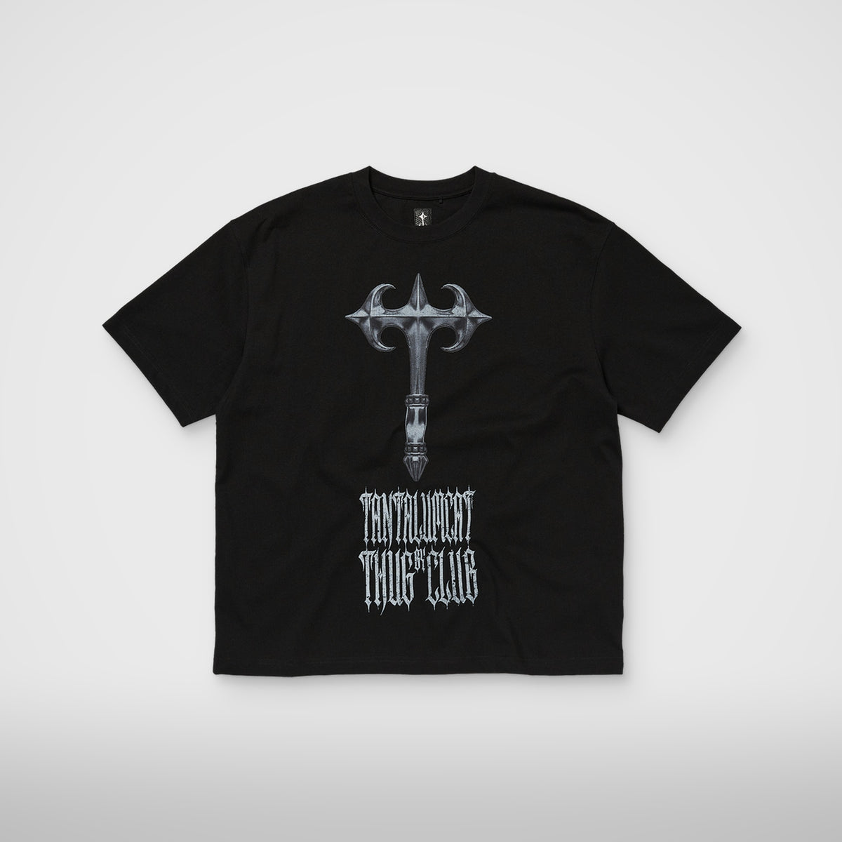 Thug Club Tantalum Axe Tee in black