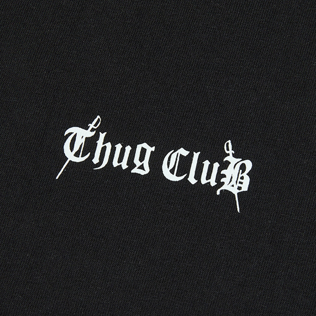 Thug Club Cross T Long Sleeve in black, view 7 of 7
