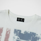 Thug Club Old Glory T-Shirt in white, view 3 of 7