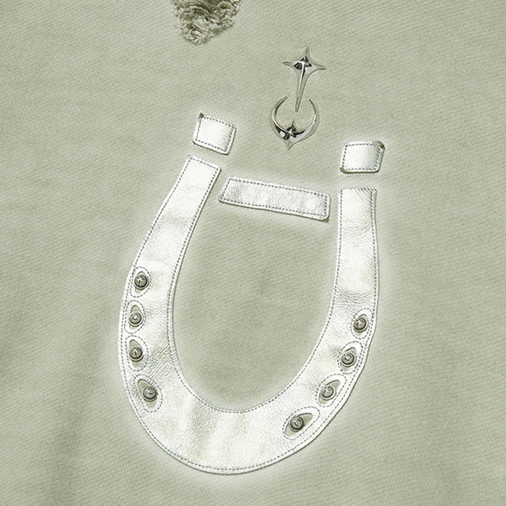 Thug Club Hoof Hoodie in beige, view 5 of 11