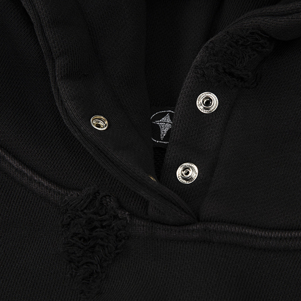 Thug Club Rock Hoodie in black, view 4 of 6