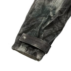 Thug Club Bio Soldier Denim Trench Coat in camo, view 10 of 10
