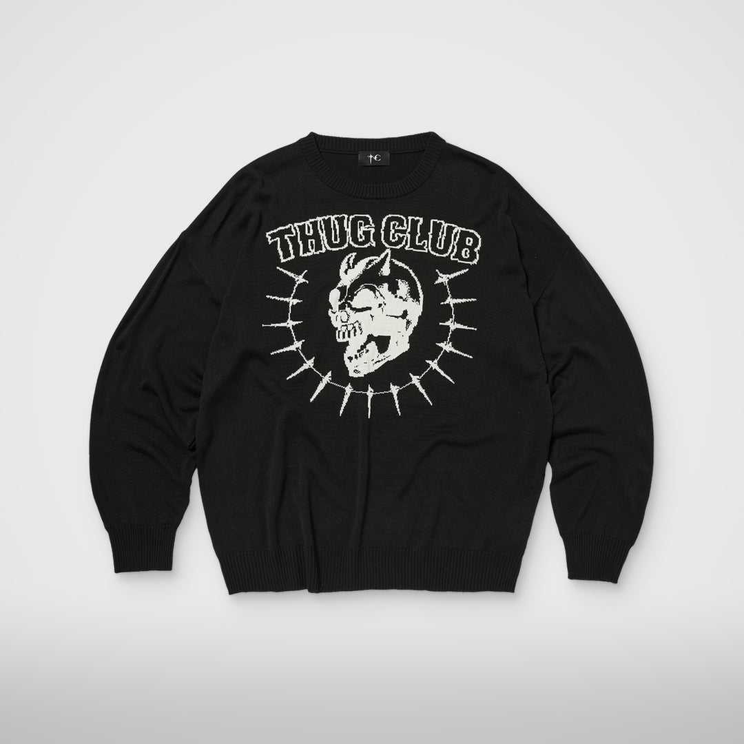 TC Riding Skull Knit Sweater