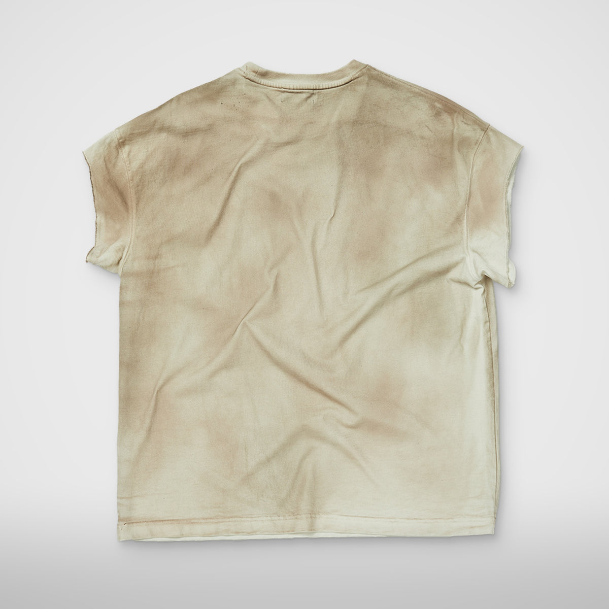 Thug Club Burnshot Slit Sleeve in ivory, view 2 of 3