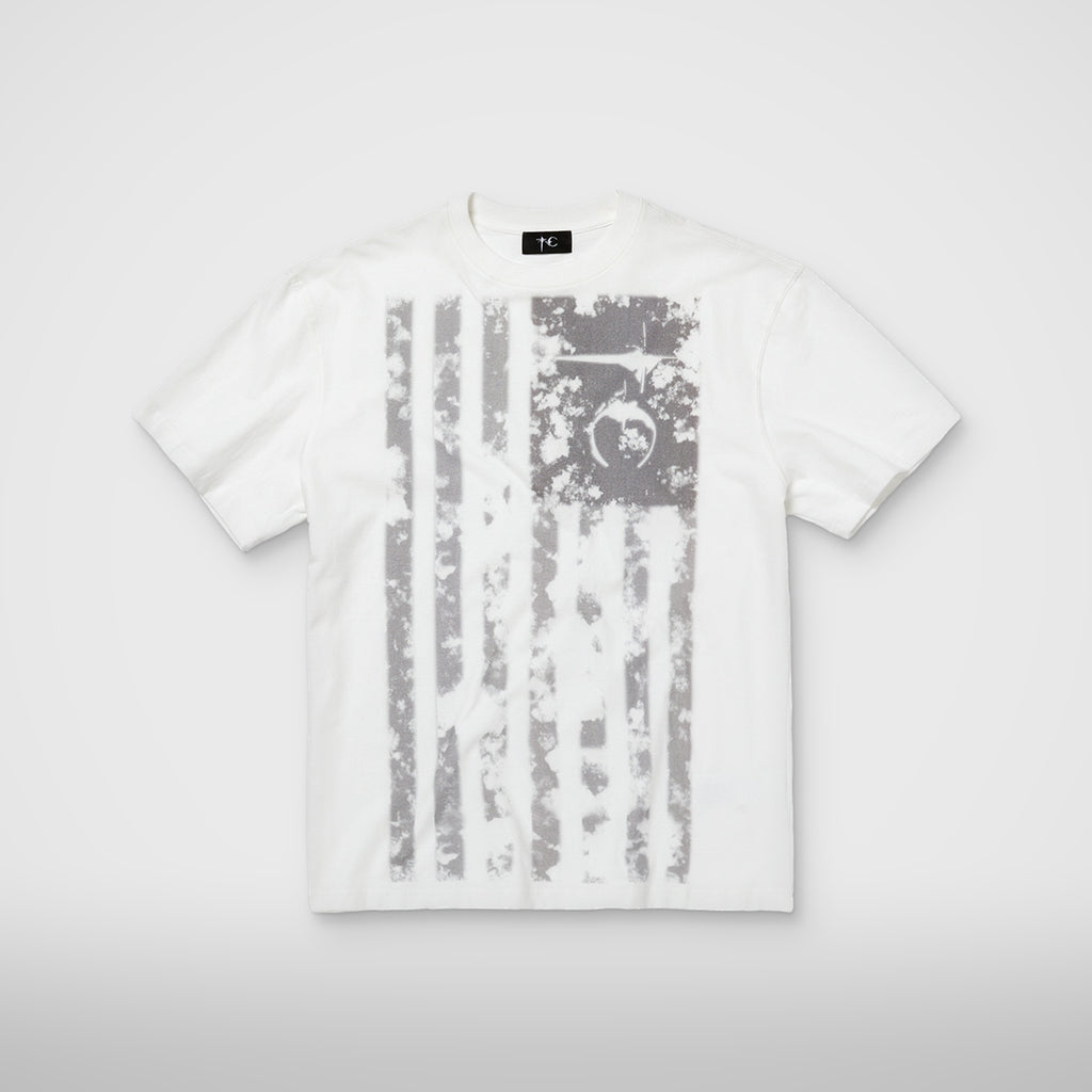 Thug Club Vintage Old Glory T-Shirt in white