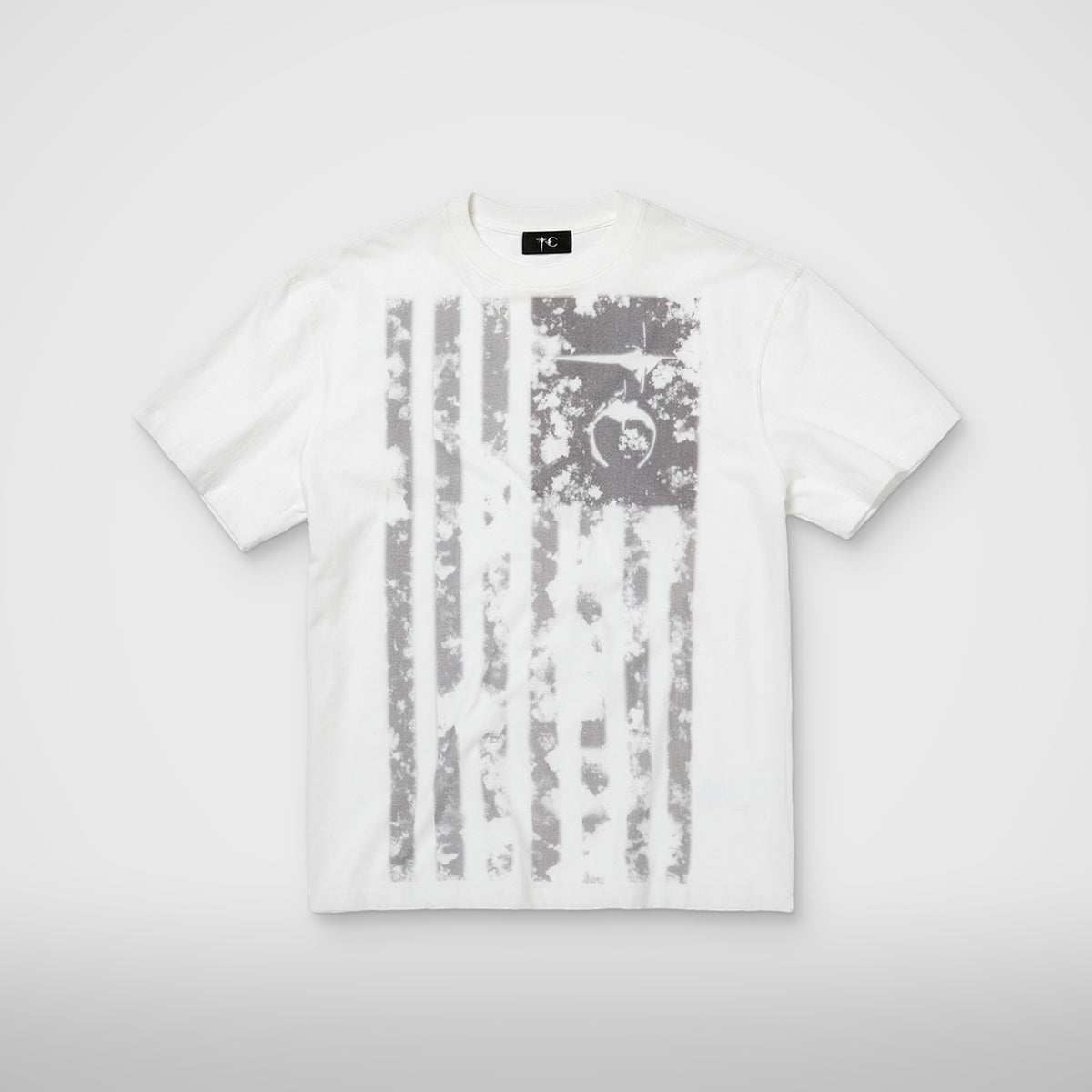 Thug Club Vintage Old Glory T-Shirt in white