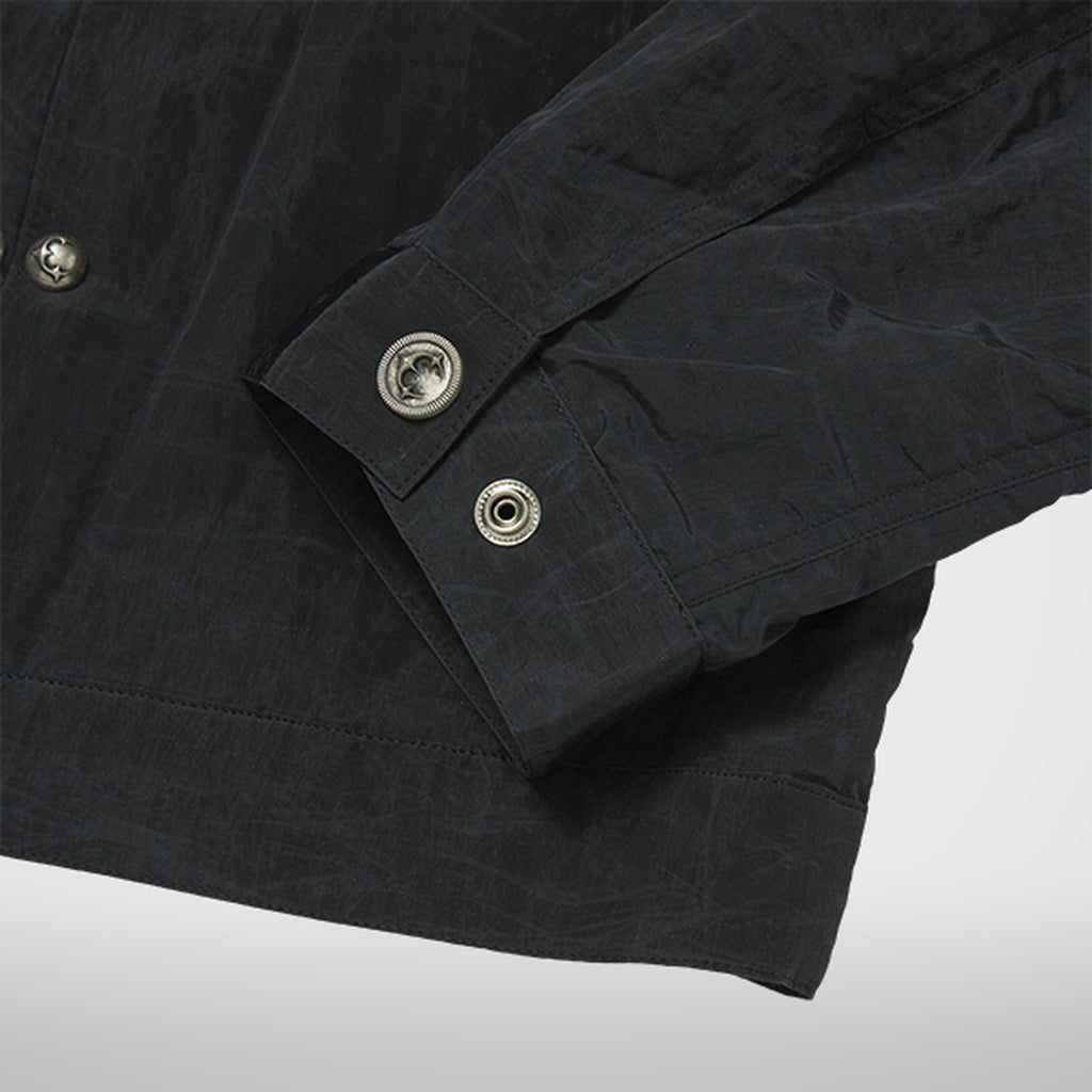 Thug Club Scarred Bio Army Jacket in black, view 7 of 8