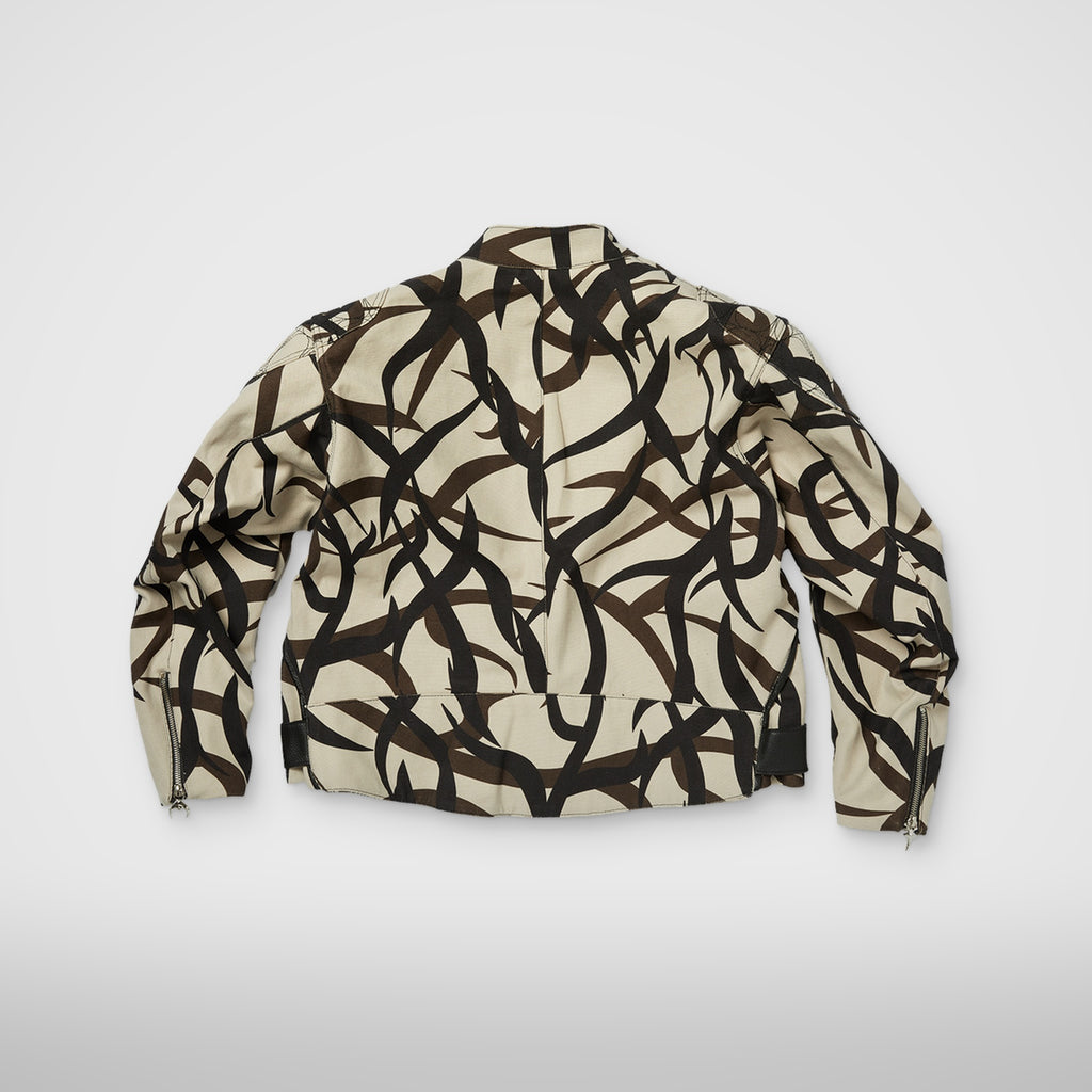 Thug Club TC Tribal Camo Racing Jacket, back view