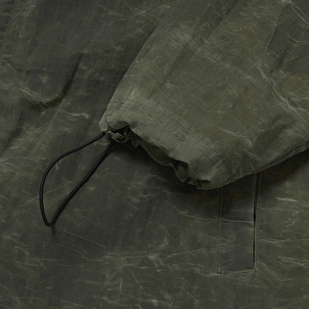 Thug Club Scarred Double Sheltering Poncho in khaki, view 8 of 9
