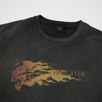 Thug Club Burnshot Slit Sleeve in black, view 3 of 4