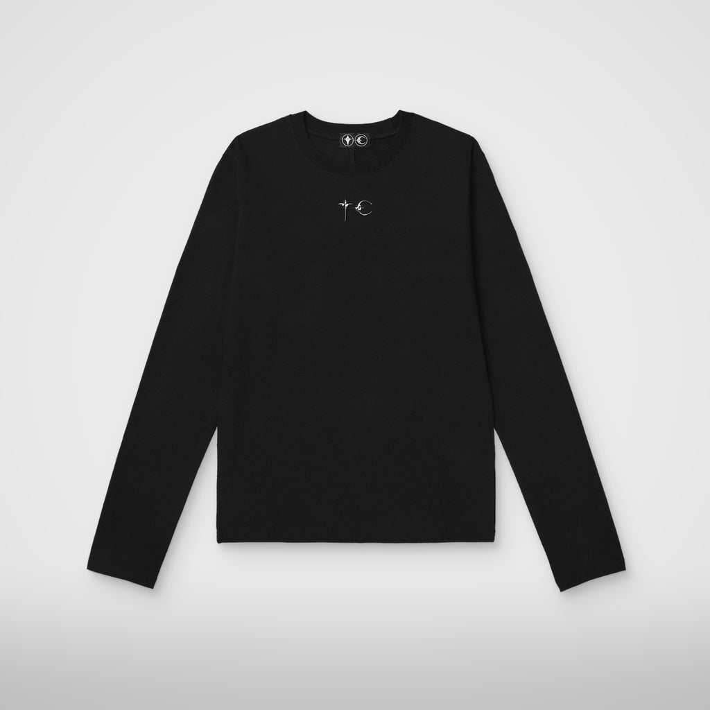 Thug Club TC Sleeve in black, front view