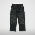 Thug Club Angels Studded Work Pants in black
