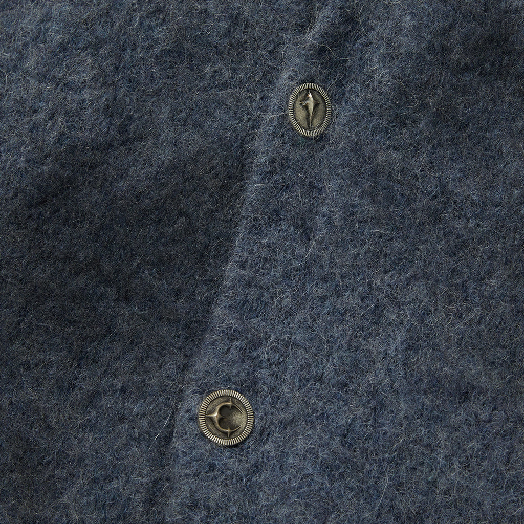 Thug Club Softcore Cardigan in blue, view 3 of 4