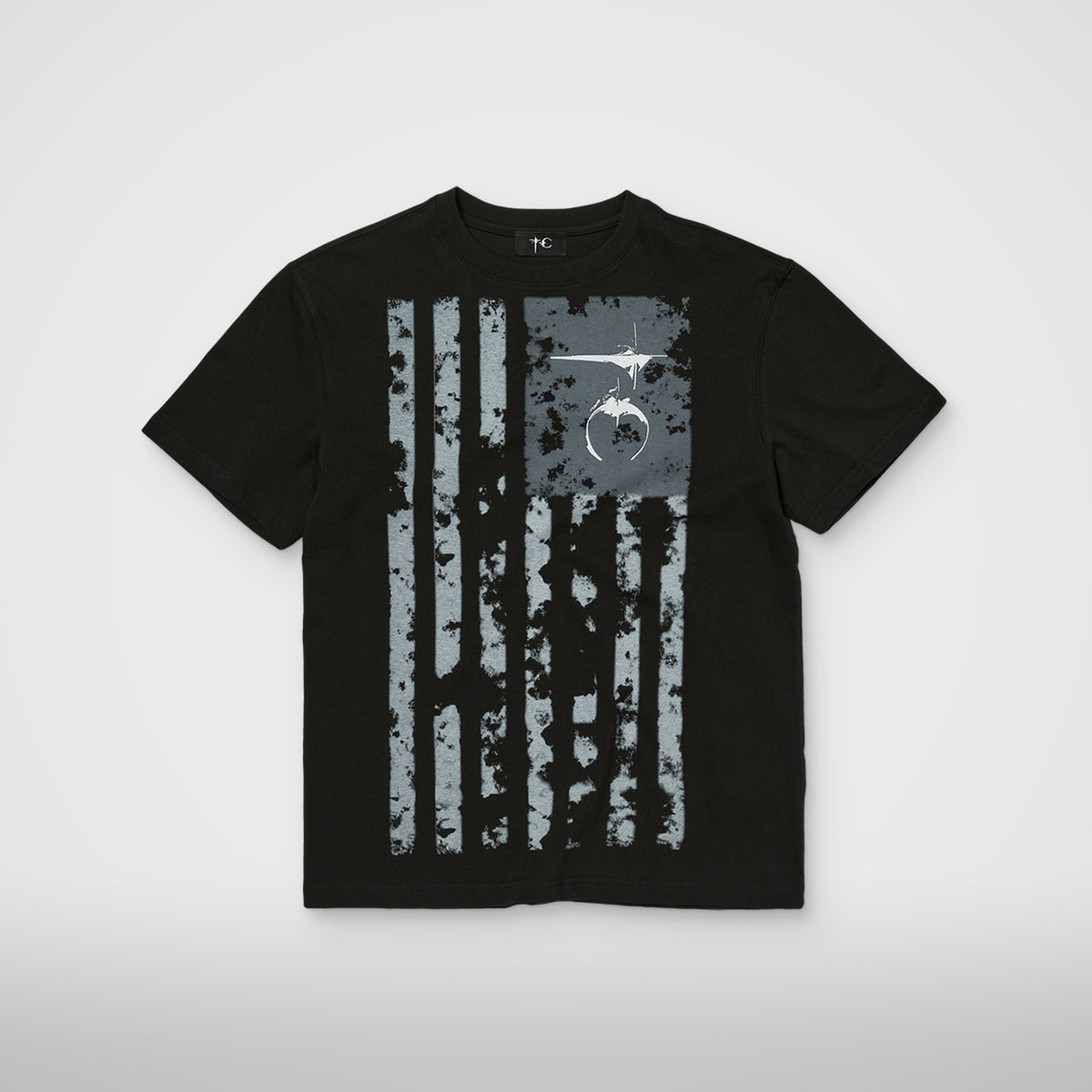 Thug Club Vintage Old Glory T-Shirt in black