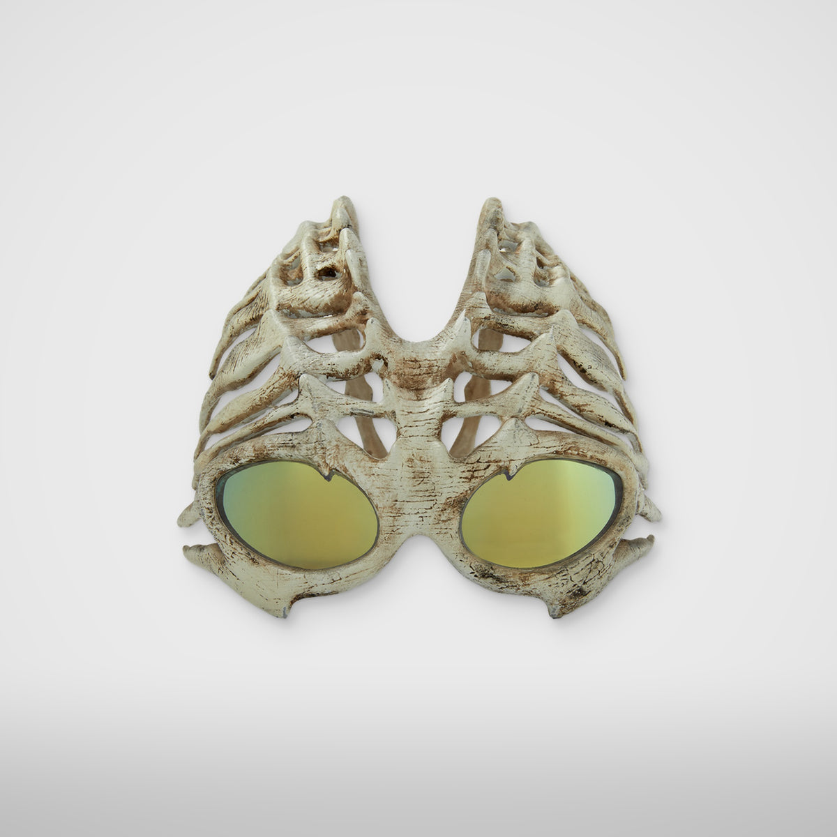 Thug Club TC Bone Half Mask in white