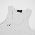 Thug Club TC Tank Top in white, view 3 of 5