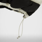 Thug Club TC Dunk Puffer Jacket in black/ivory, view 6 of 8