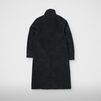 Thug Club Scarred Bio Soldier Trench Coat in black, view 2 of 8