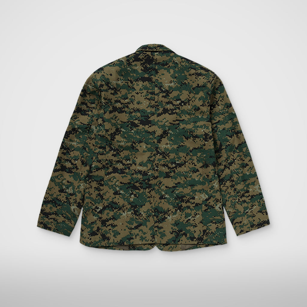 Thug Club TC Army Blazer in khaki, view 2 of 6
