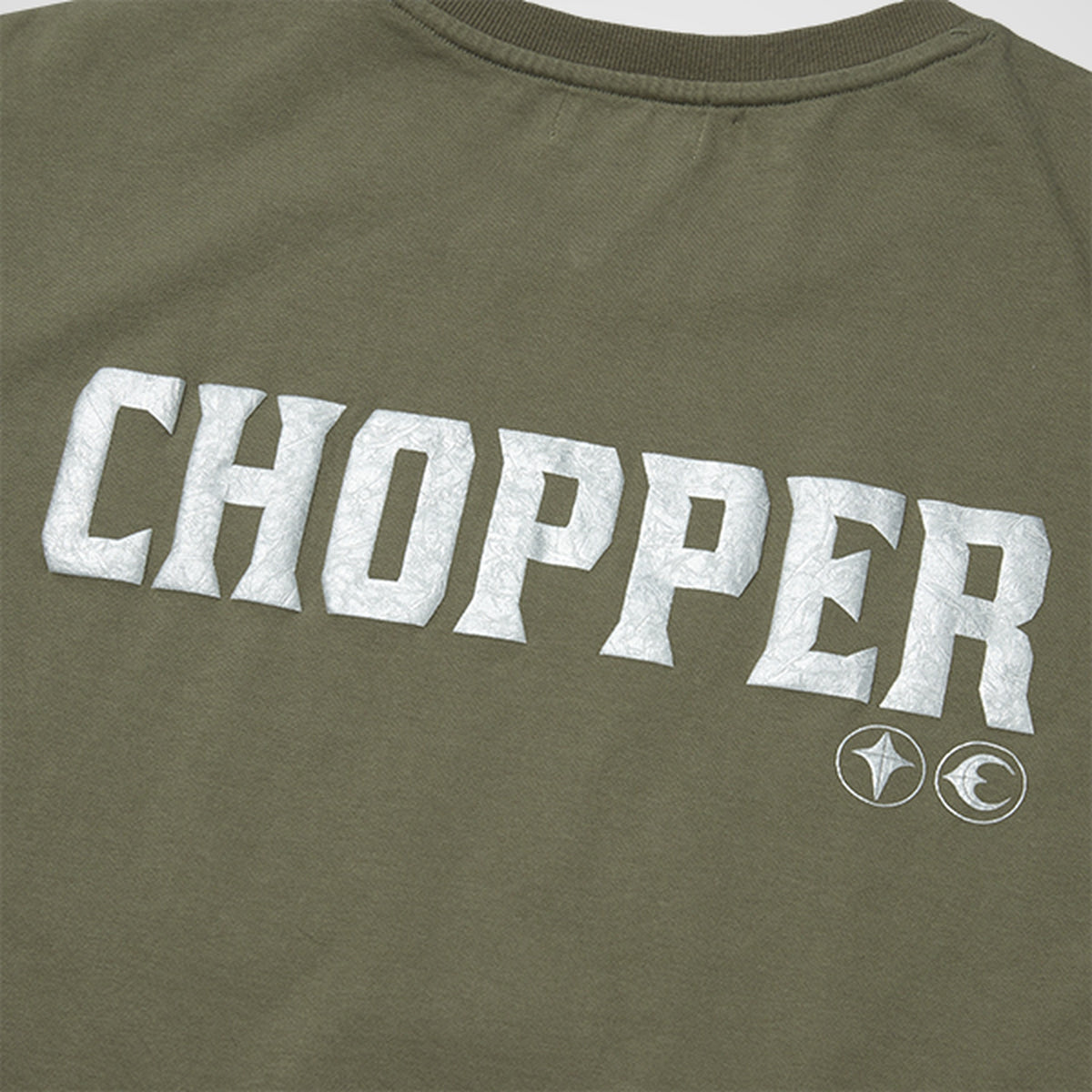 Thug Club Chopper Icon T-Shirt in khaki, view 7 of 7