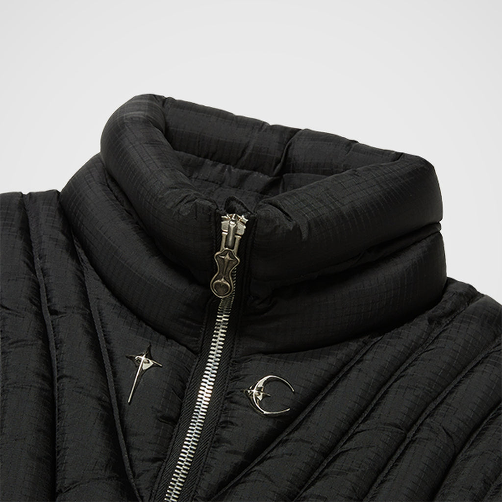 Thug Club War Life Down Jacket in black, view 4 of 9