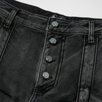 Thug Club Line Gob Denim Pants in black, view 3 of 7
