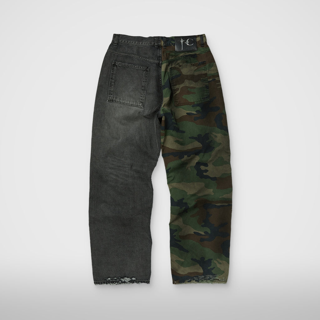 Thug Club TC Camo Docking Pants in camo/black, view 2 of 8