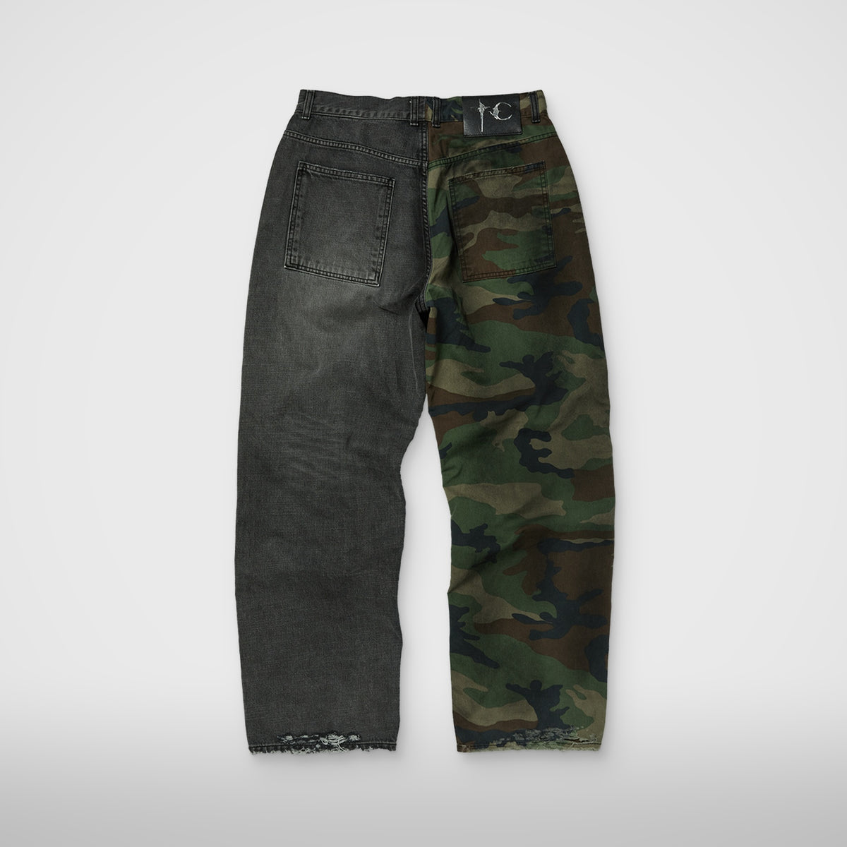 Thug Club TC Camo Docking Pants in camo/black, view 2 of 8