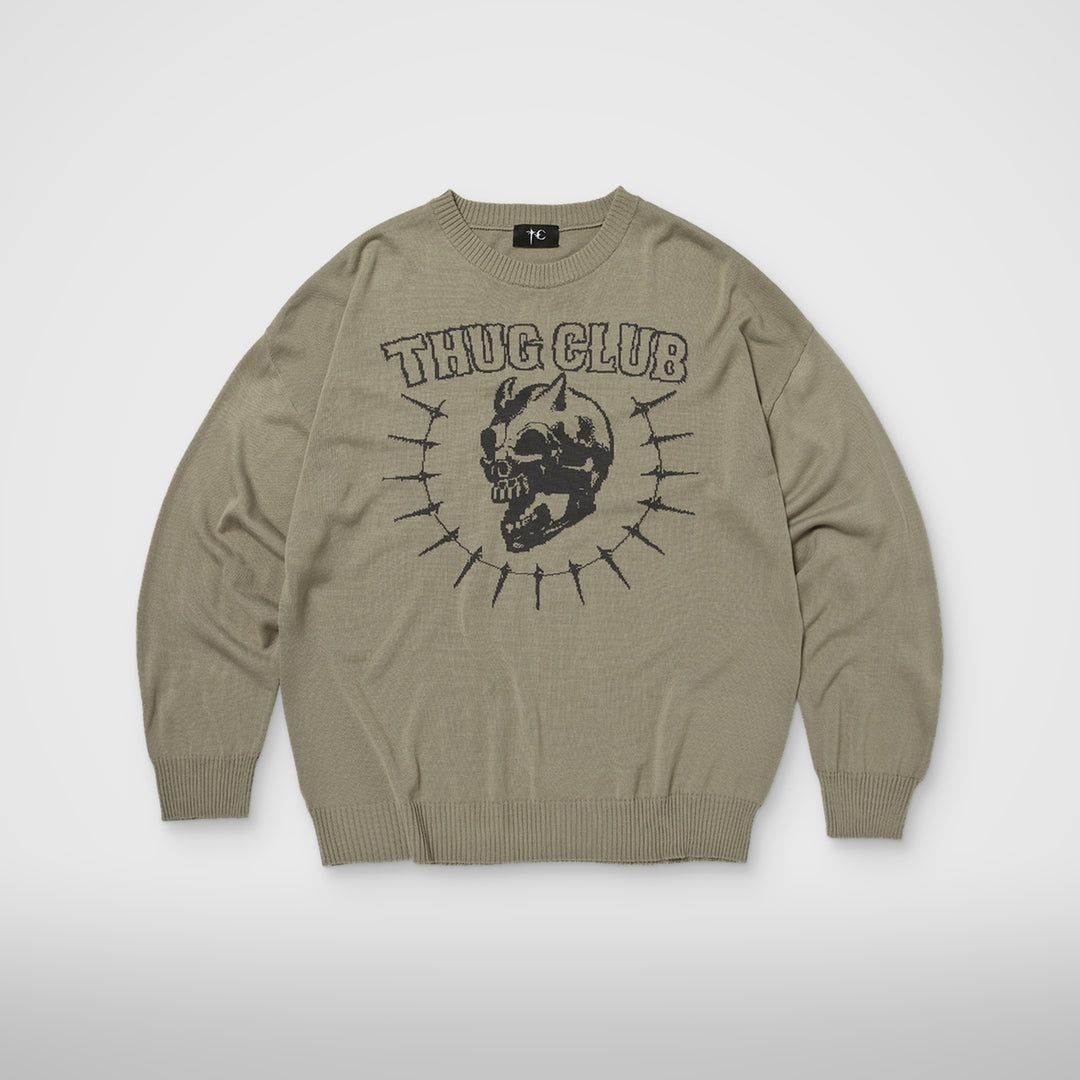 TC Riding Skull Knit Sweater