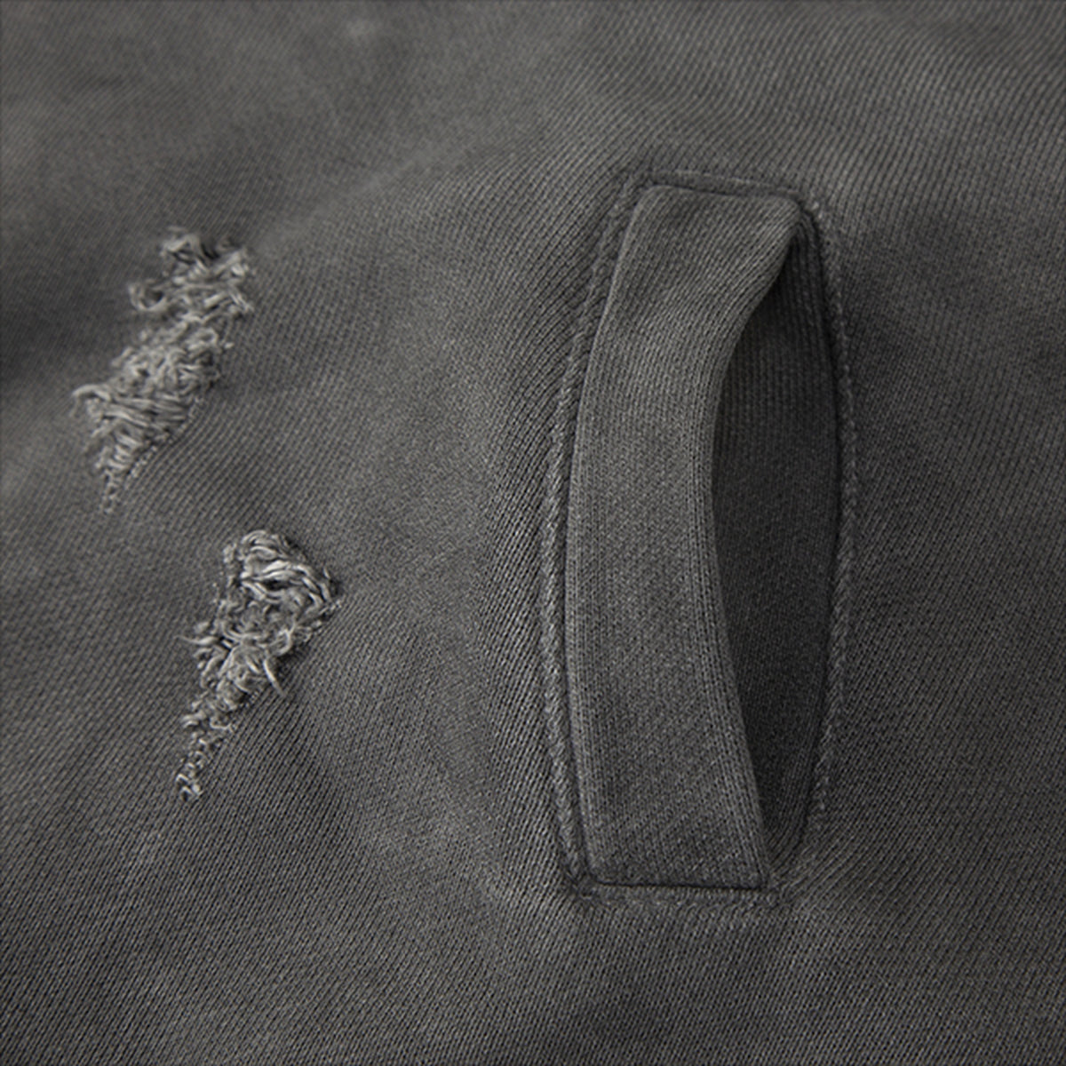 Thug Club Rock Hoodie in grey, view 6 of 8