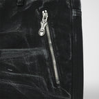 Thug Club Leave A Trace Denim Pants in black, view 4 of 7