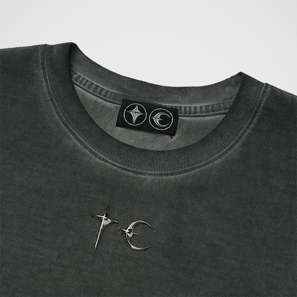 Thug Club TC Basic T-Shirt in grey, view 4 of 6