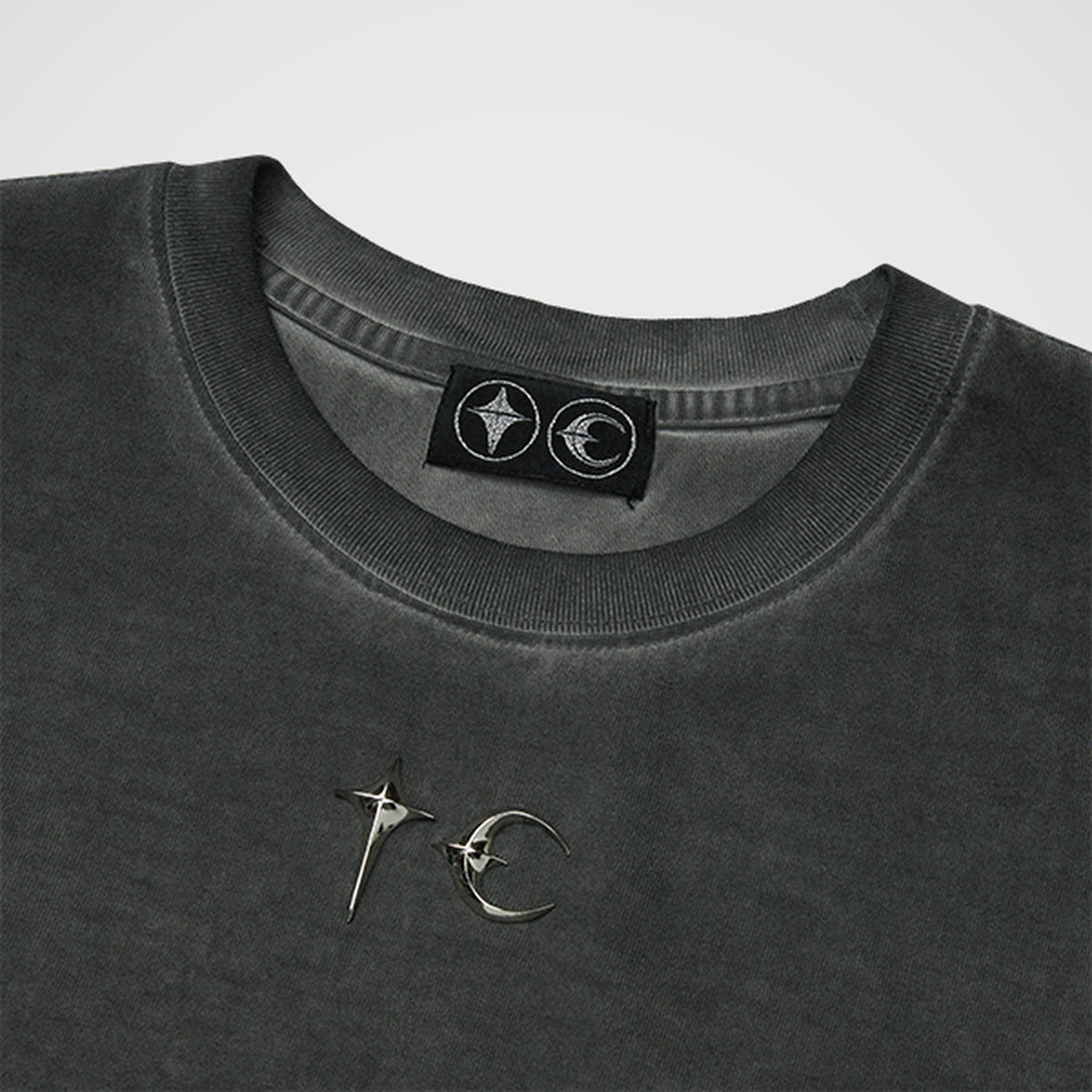 Thug Club TC Basic T-Shirt in grey, view 4 of 6