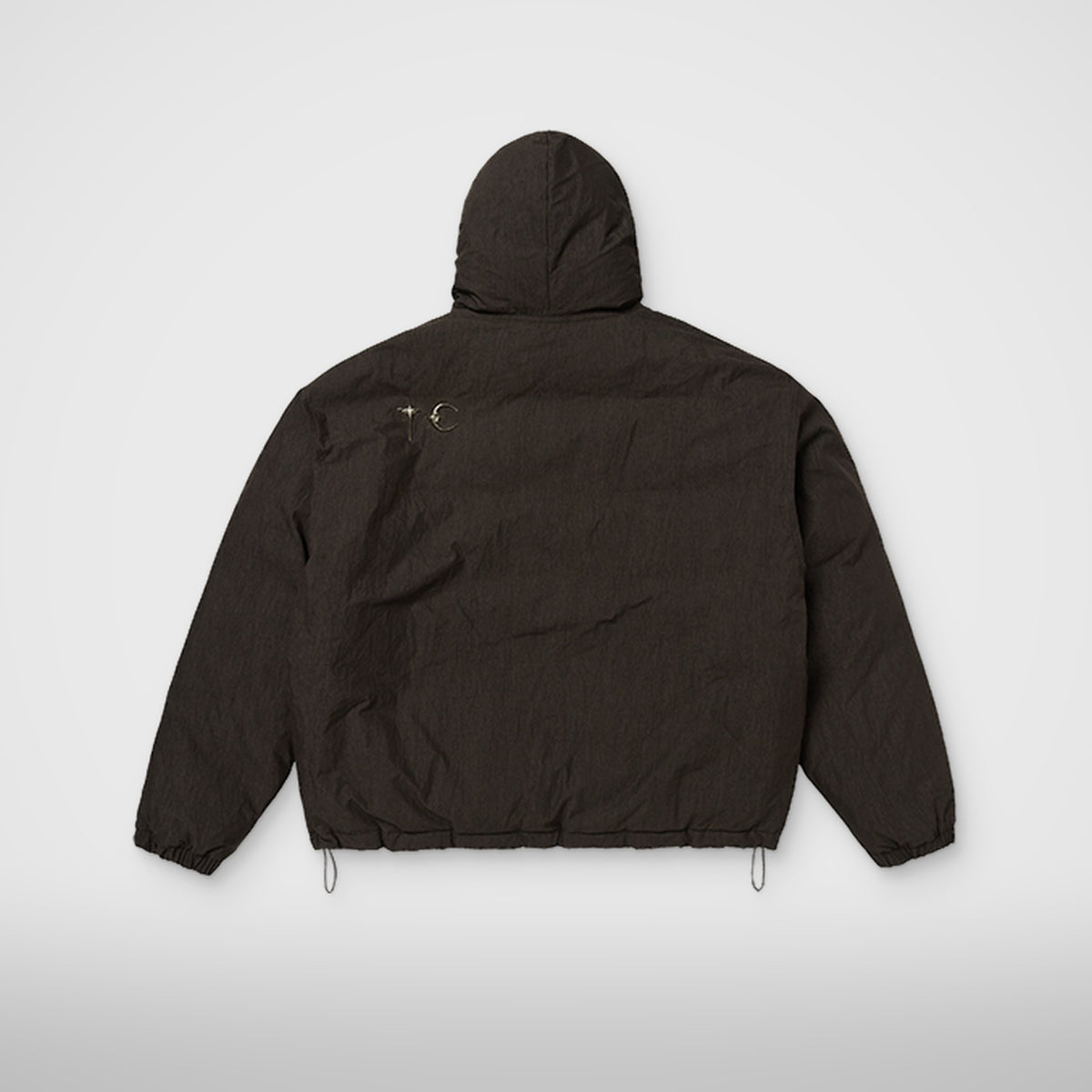 Thug Club Armor Down Hoodie in black, view 2 of 7